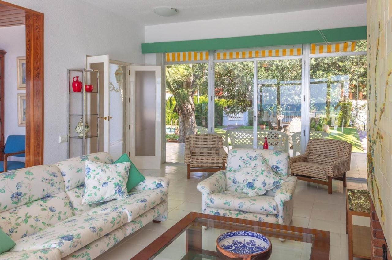 Magnifica Villa Aireola Frente Al Mar Беникасим Экстерьер фото